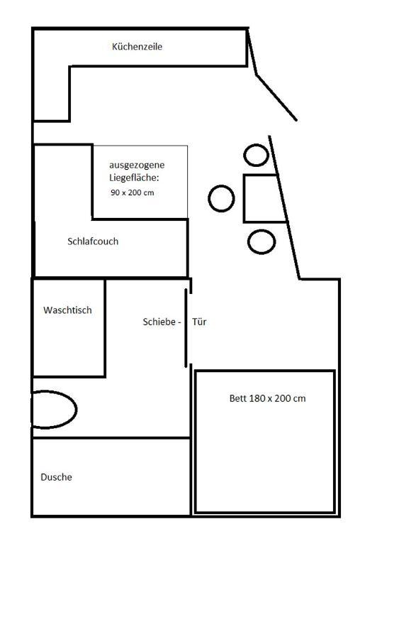 Ferienwohnung Glueckskinder Apartment Rosa Rust Bagian luar foto